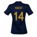 Tanie Strój piłkarski Francja Adrien Rabiot #14 Koszulka Podstawowej dla damskie MŚ 2022 Krótkie Rękawy